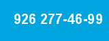 926 277-46-99